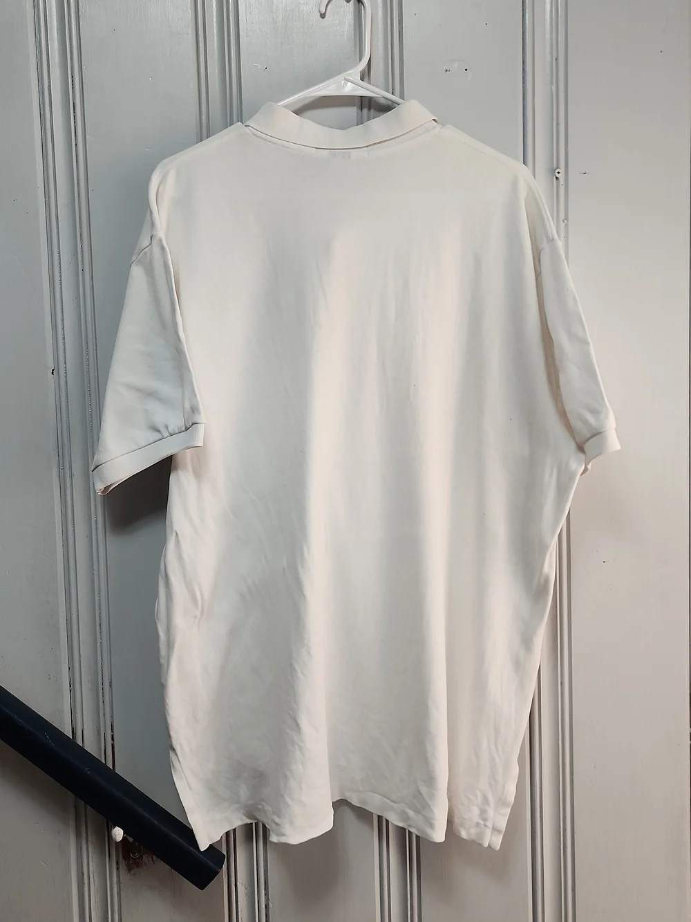 Ralph Lauren White Polo Shirt with Navy Pony
